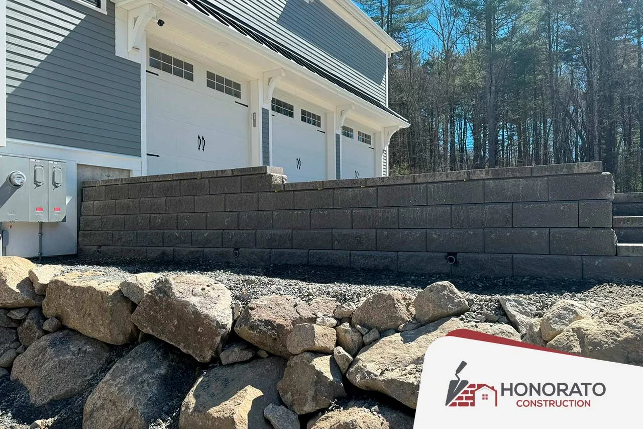 Retaining Walls by Honorato Construction in Medford, MA